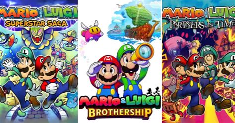 mario and luigi games|Every Mario & Luigi RPG, Ranked Best to Worst.